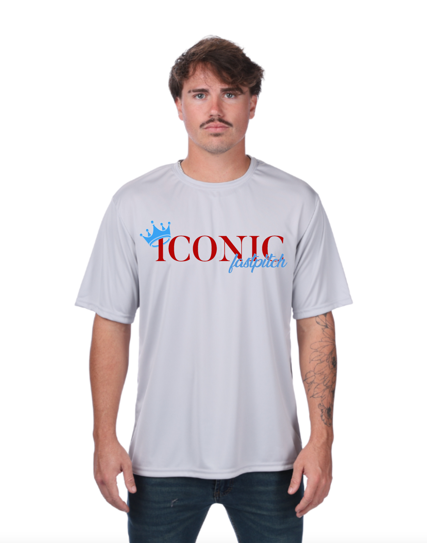 Iconic Crown Logo A4 Tshirt