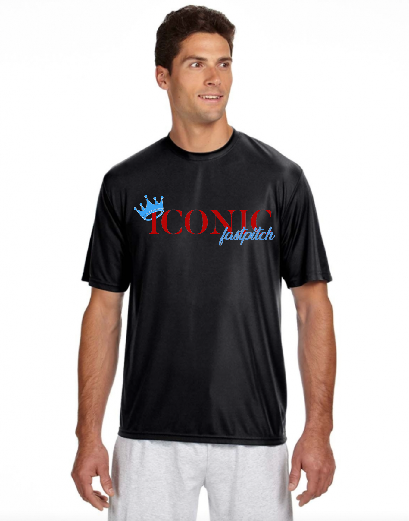 Iconic Crown Logo A4 Tshirt