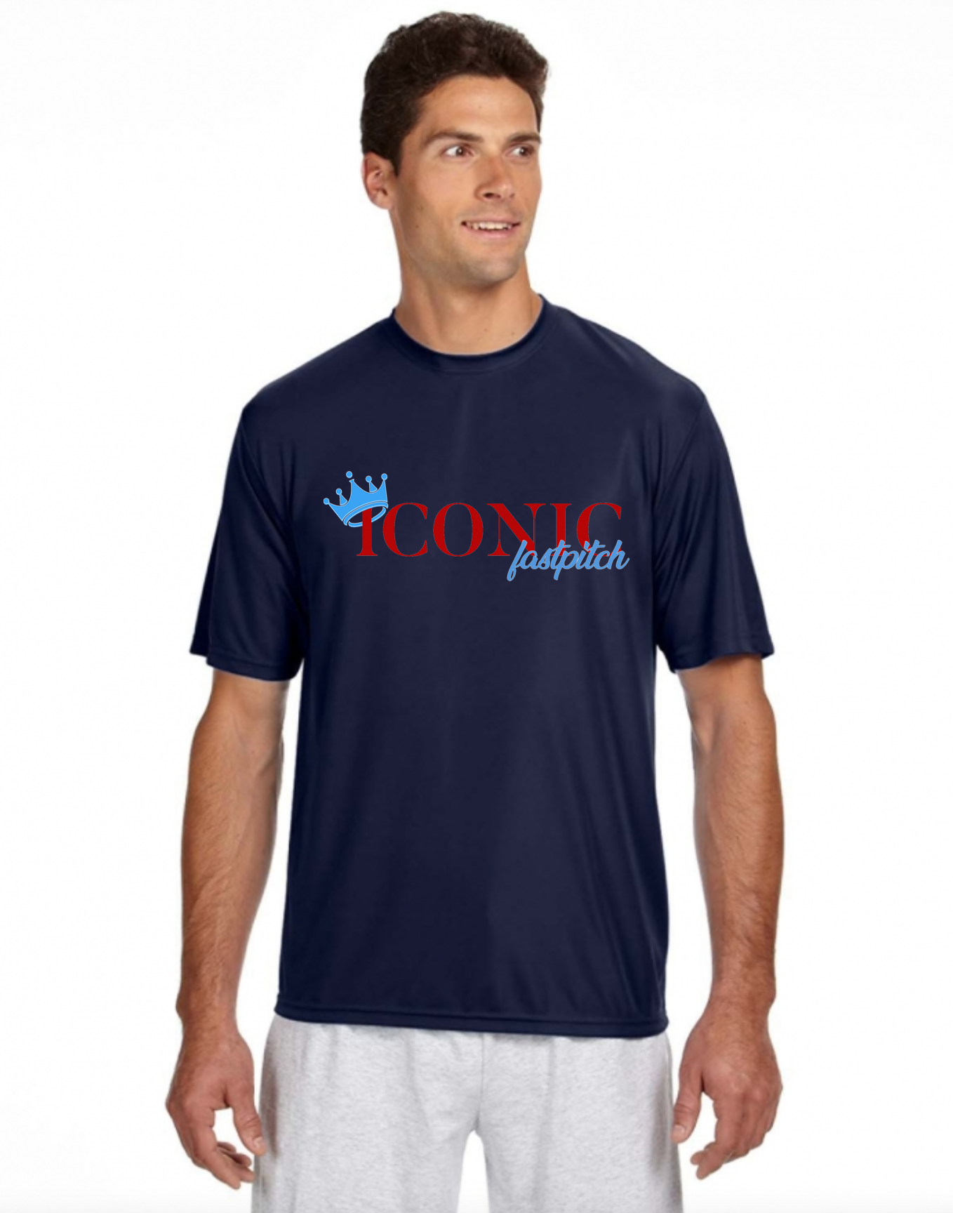 Iconic Crown Logo A4 Tshirt