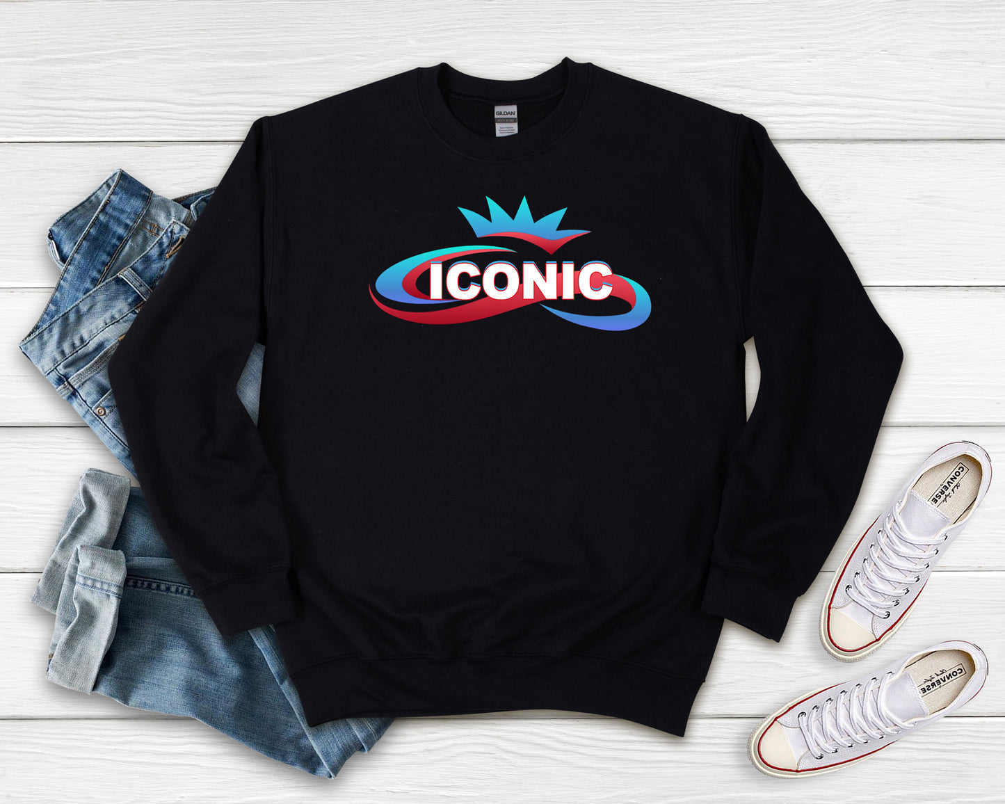 Iconic Full logo Crewneck