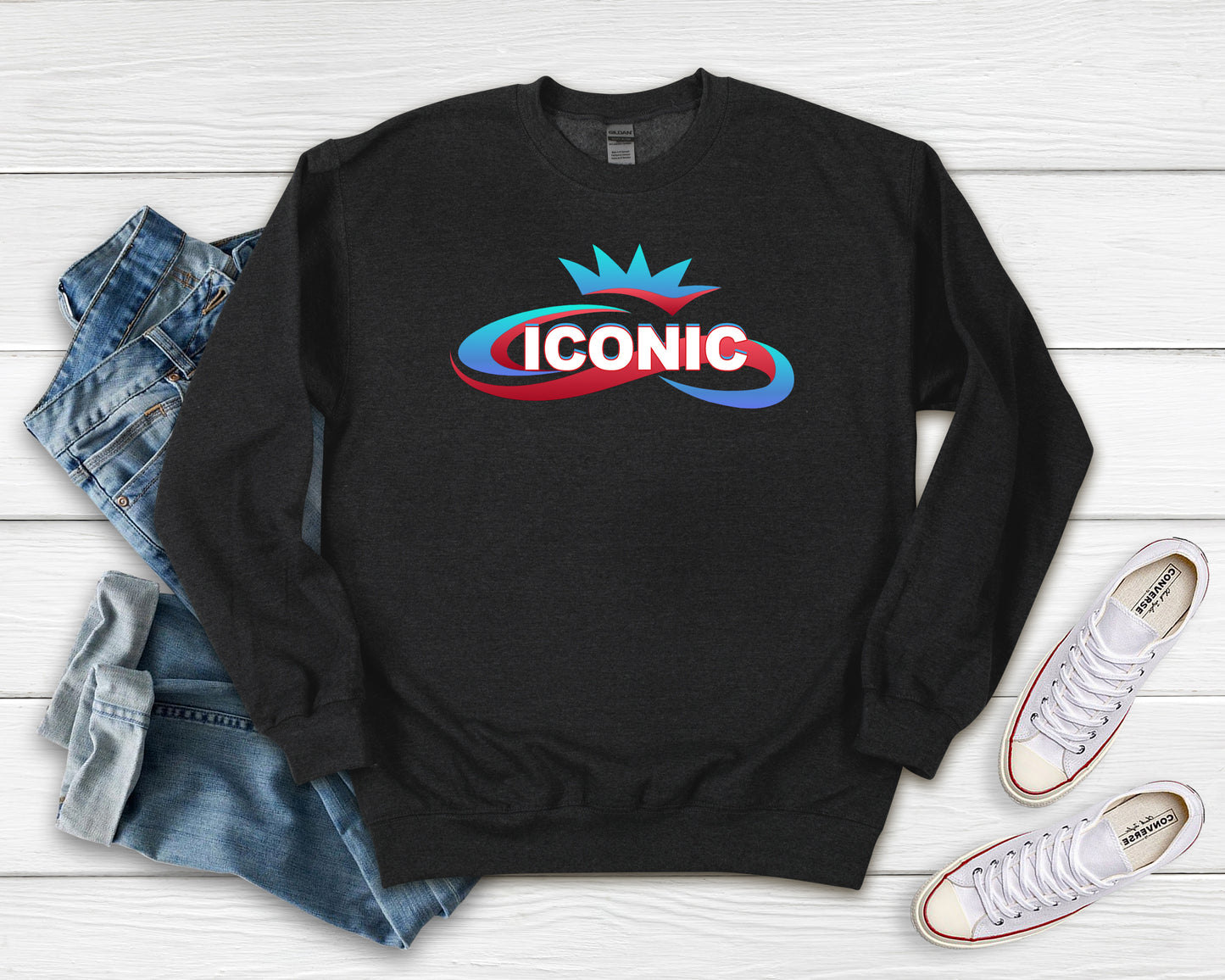 Iconic Full logo Crewneck