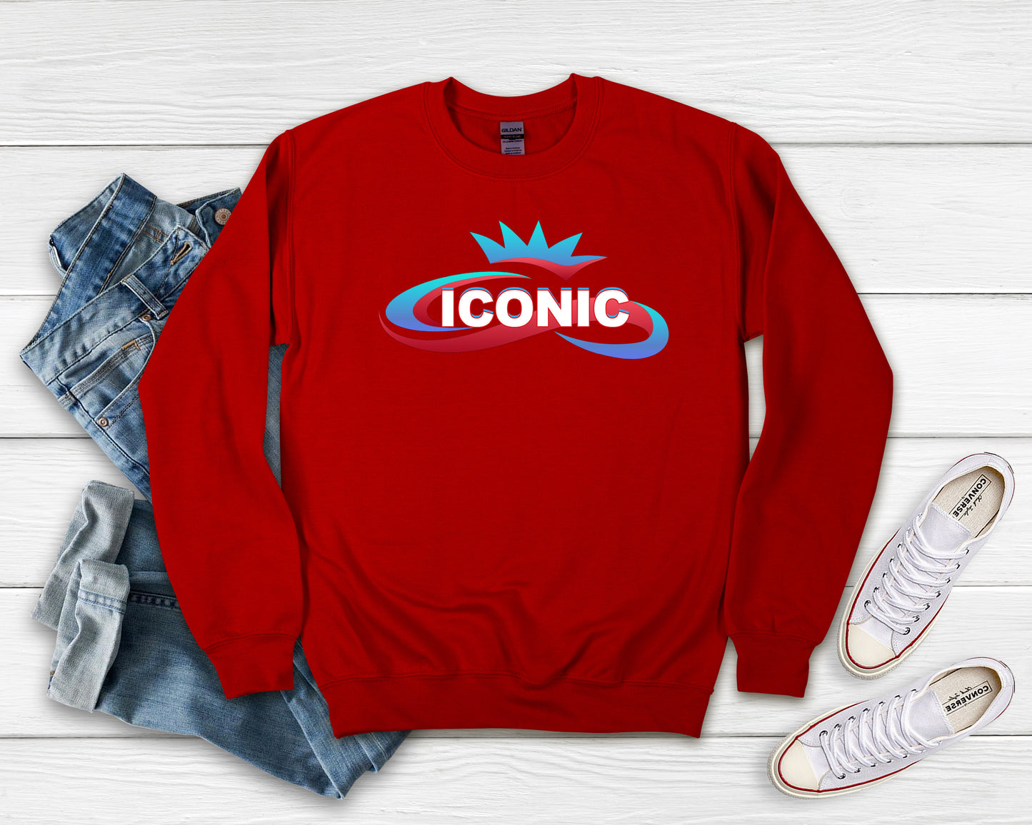 Iconic Full logo Crewneck