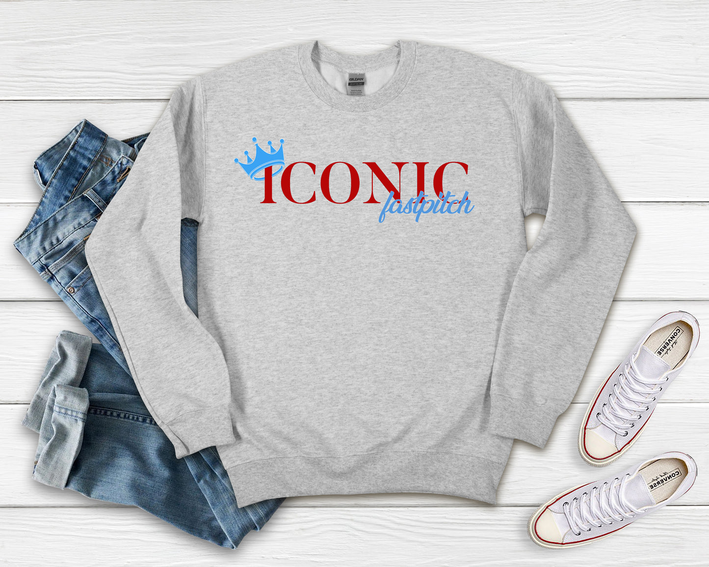 Iconic Crown Crewneck