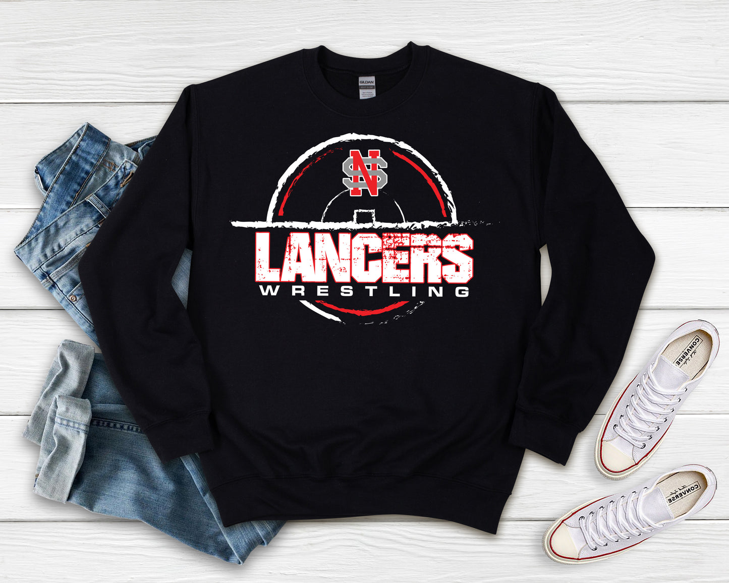 Lancer Wrestling Crewneck {Adult/Youth/Toddler}