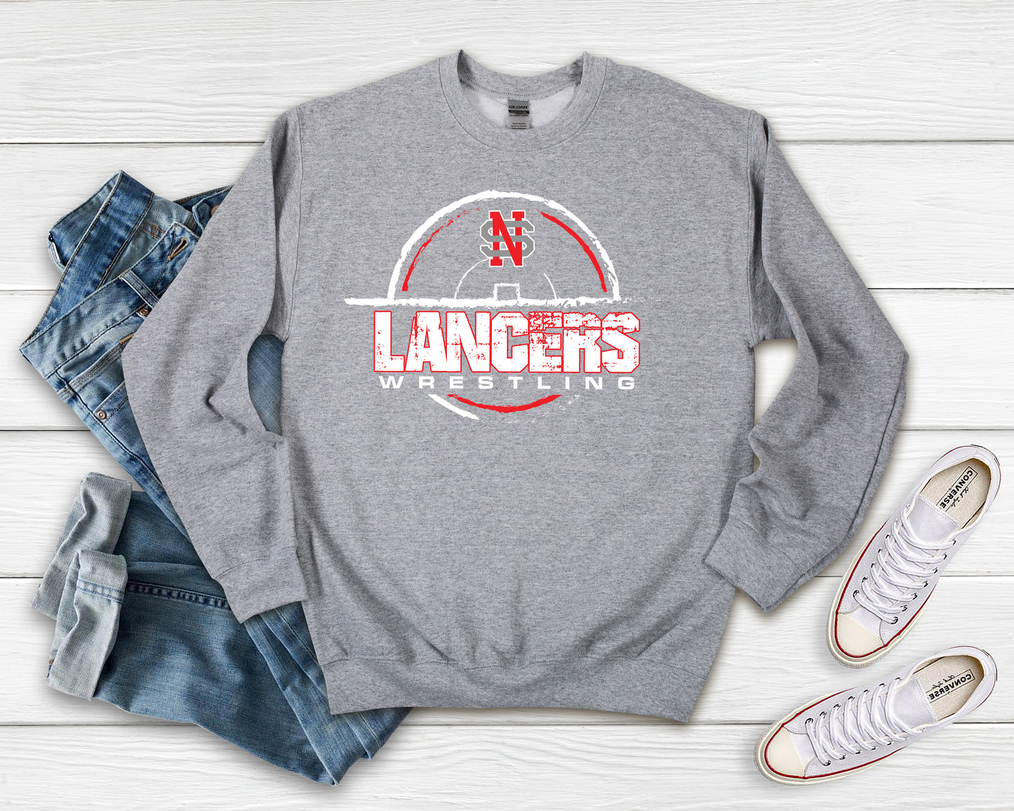 Lancer Wrestling Crewneck {Adult/Youth/Toddler}