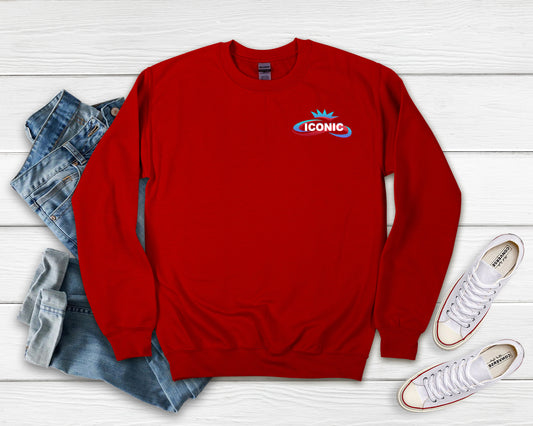 Iconic Pocket Logo Crewneck